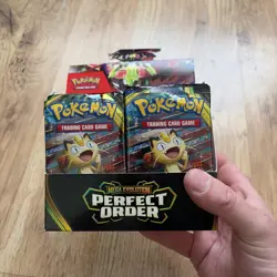 Pokemon Perfect Order 36 Pack Booster Box OPENED No Hits Holos Reverse Bulk B - Image 4