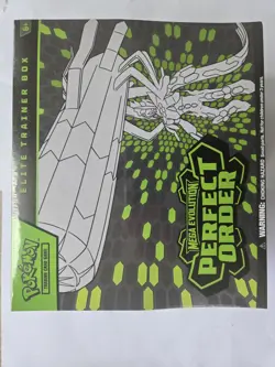 Pokemon TCG Mega Evolution Perfect Order Elite Trainer Box ETB New & Sealed - Image 1
