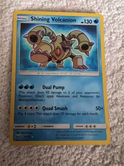Pokemon shining volcanion shining legends shiny halo rare 27/73 NM - Image 1