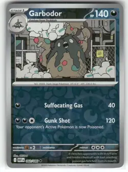 Garbodor 060/086 Reverse Holo White Flare Pokemon TCG - Image 1