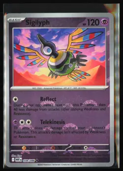 Sigilyph (Poke Ball Pattern) #038/086 SV: White Flare - Pokemon TCG - NM - Image 1