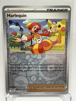 Harlequin - Reverse Holo - Pokemon TCG SV: White Flare 083/086 - Image 1