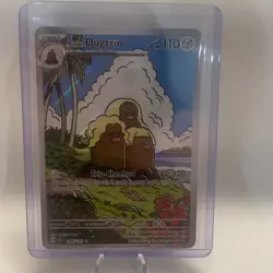 Pokemon Surging Sparks Alolan Dugtrio 208/191 Illustration Rare - Image 1