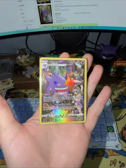 Pokemon Gengar TG06/TG30 lost Origin Illustration Full Art Rare Holo - Image 1