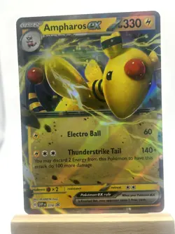 Ampharos ex 016 Holo Promo Scarlet & Violet Promo Pokemon Near Mint - Image 1