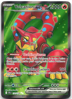 Volcanion ex 171/159 Ultra Rare Journey Together Pokemon Near Mint - Image 1
