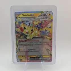 Pikachu Ex 057/217 Ascended Heroes Double Rare Mint Condition Pokemon TCG Card - Image 1