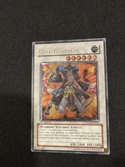 YuGiOh Goyo Guardian TDGS -EN042 1st Edition (UTR) Ultimate Rare - Image 3