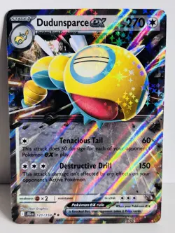 Dundunsparce Ex - 121/159 - Double Rare - Journey Together - Pokemon Card - Image 1
