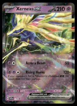 Pokemon Cards Xerneas ex 179 Scarlet & Violet Promo Holo Promo NM - Image 1