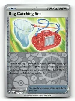 Bug Catching Set 143/167 - Twilight Masquerade Reverse Holo - Pokemon Card NM/M - Image 1
