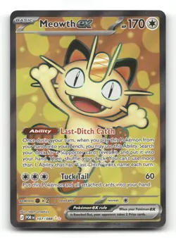 Meowth ex 107/088 - Perfect Order - Pokemon Card NM/M - Image 1