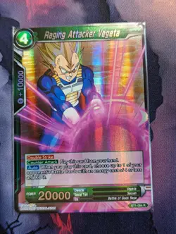 Raging Attacker Vegeta - BT1-064 - Foil - R - Dragon Ball Super Card DBS - Image 1