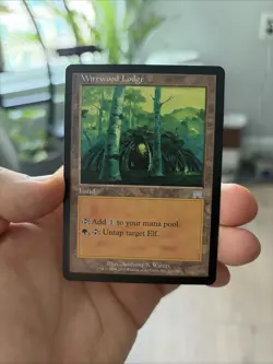 Wirewood Lodge #329 (LP) Onslaught Onslaught Magic MTG - Image 1