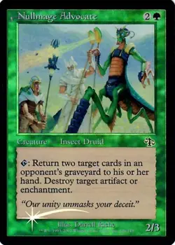Nullmage Advocate - Foil - MtG Judgment - C126 NM 2002 - Image 1
