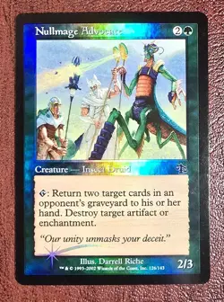 Nullmage Advocate - Foil - MtG Judgment - C126 NM 2002 - Image 2