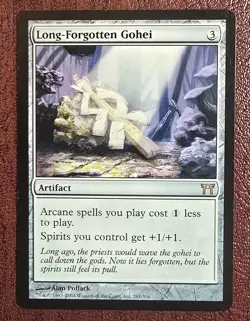 Long-Forgotten Gohei - MtG Champions of Kamigawa - R261 NM 2004 - Image 2