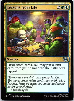 Teenage Mutant Ninja Turtles #155 Lessons from Life - Image 1