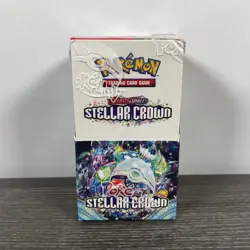 Pokemon TCG Scarlet & Violet: Stellar Crown Half Booster Box | New Sealed - Image 1