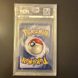 1999 POKEMON BASE SET NINETALES-HOLO PSA 7 - Image 2