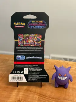 Sleeved Booster Pack - Pokemon TCG: ME02: Phantasmal Flames - Mega Charizard X - Image 2