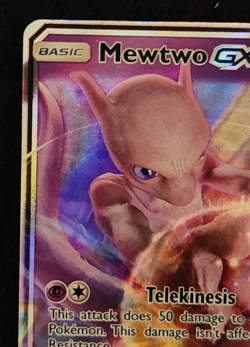 2019 Pokemon Black Star Promo Mewtwo GX #SM196 EX-NM - Image 2
