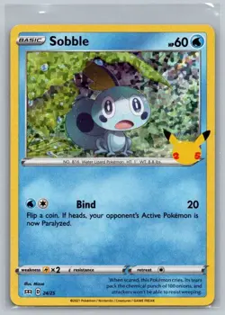 Sobble 024/025 Promo McDonald's 25th Anniversary Promos Pokemon Holo Near Mint - Image 1