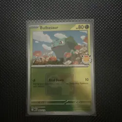 Bulbasaur 001/132 Pokemon Day 2026 Reverse Holo Play! Stamped - Image 1