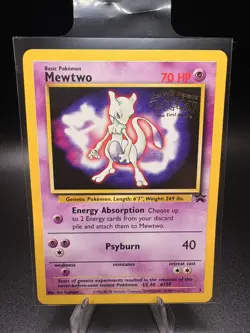 POKEMON MEWTWO # 3 The First Movie Black Star Promo Set Wizards 010/102 - Image 1