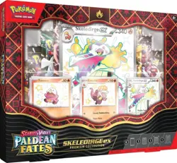 Pokemon TCG PALDEAN FATES Premium Collection SKELEDIRGE - ENGLISH - Image 1