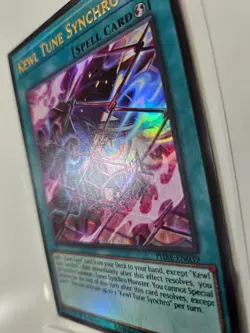YuGiOh TCG Kewl Tune Synchro (Ultra rare) PHRE-EN039 1st Edition Mint - Image 2