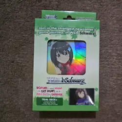 Weiss Schwarz Bofuri Trial Deck Plus Sealed - Image 1