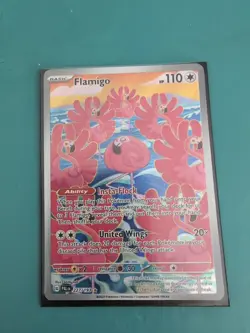 Pokemon TCG Flamigo Scarlet & Violet Paldea Evolved Holo Card 227/193 - Image 1