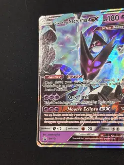 Pokemon Dawn Wings Necrozma GX SM101 SM Promo Holo 180 HP Card - Image 3