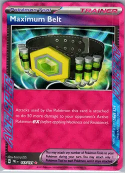 Maximum Belt 154/162 SV05: Temporal Forces - Pokemon Card - NM - Image 1