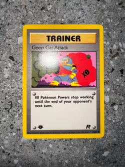 Pokemon TCG Cards 1st Edition Goop Gas Attack 78/82 Team Rocket - Image 3