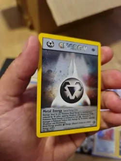 Pokemon Card Metal Energy 19/111 Holo Rare Neo Genesis WOTC 1st Edition - Image 2