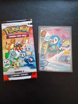 Piplup Holo Card pokemon 30 Yrs Of First Partner Pokemon. Pack For Display Only - Image 4