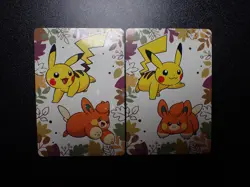 Pokemon Card Pronto Promo 2 SET Holo Prism Pikachu & Pawmi #5972 EX - Image 1