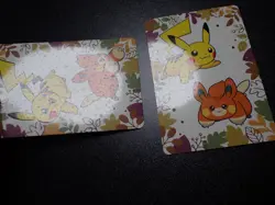 Pokemon Card Pronto Promo 2 SET Holo Prism Pikachu & Pawmi #5972 EX - Image 2