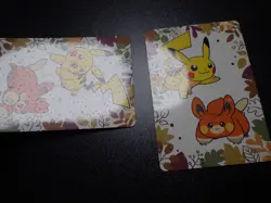 Pokemon Card Pronto Promo 2 SET Holo Prism Pikachu & Pawmi #5972 EX - Image 3