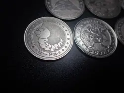Pokemon Card Meiji Promo Battle Coin x7 Weezing Arbok etc #6323 PLAY - Image 3