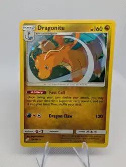 Dragonite - 119/181 Team Up (Sun & Moon) Cosmos Holo Rare | Pokemon Card TCG LP - Image 1