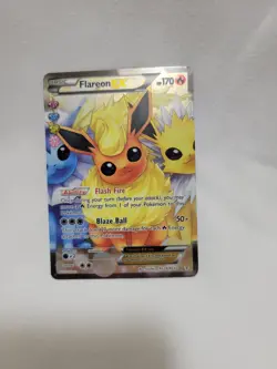 Flareon ex RC28/RC32 Generations: Radiant Collection Full Art Pokemon Card - Image 1