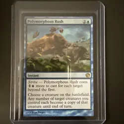 MTG Polymorphous Rush Journey into Nyx 46/165 Regular Rare - Image 1