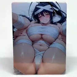 High School DxD Akeno Himejima Goddess Anime Waifu ACG Foil Card - Image 1