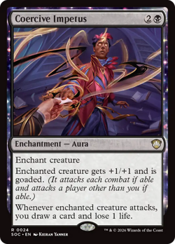 Coercive Impetus - 24 - SOC - Near Mint - MTG - Image 1