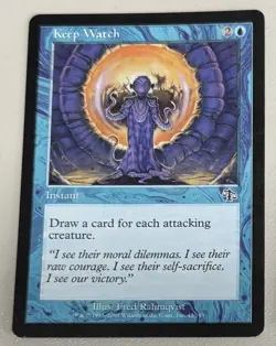 2x Keep Watch - MTG -Judgment - Englisch ©2002 M/NM - Image 2