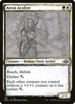 Arcus Acolyte x4 4x Showcase Modern Horizons 2 NM MTG - Image 1