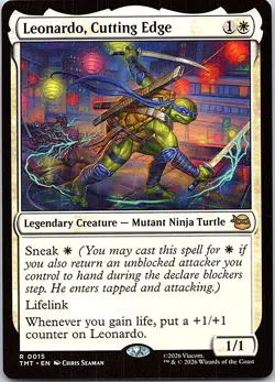 Teenage Mutant Ninja Turtles #15 Leonardo, Cutting Edge - Image 1